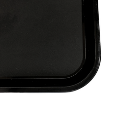 Bandeja Retangular Preta Polipropileno Plastcom