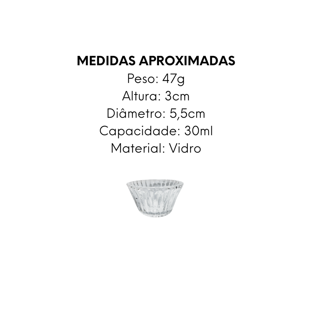 Mini Bowl Honey 30ml de Vidro - A Gourmet