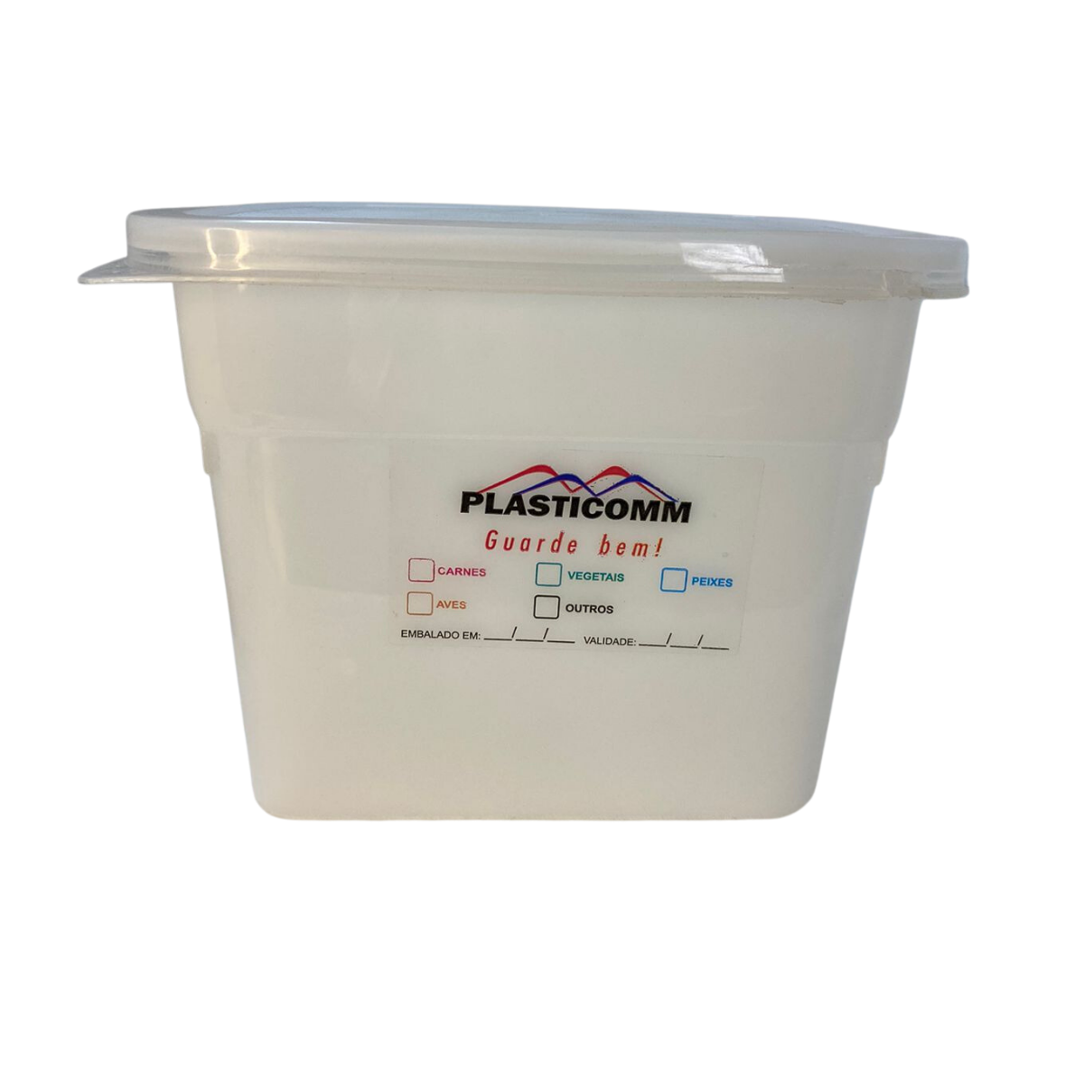 Caixa Organizadora Média 4L Polietileno Plastcom