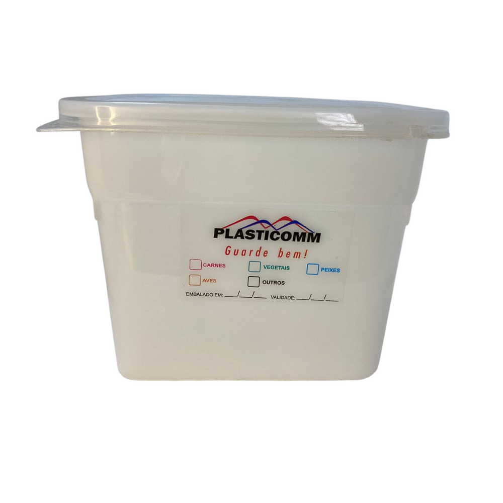 Caixa Organizadora Média 4L Polietileno Plastcom