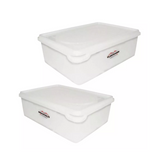 Pote Organizador C/ Tampa Resistente 7,5L Polietileno Plastcom