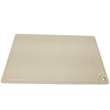 Placa de Corte Com Canaleta Bege 50cm - A Gourmet