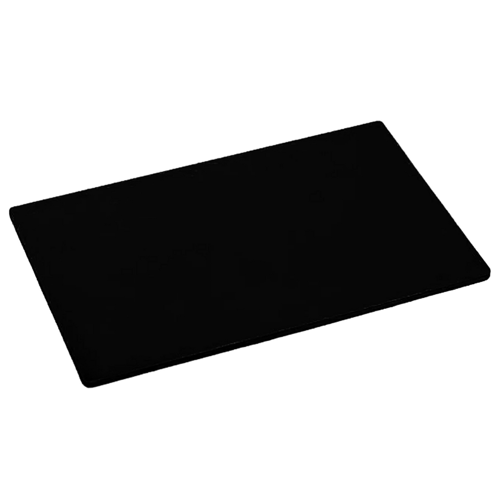 Placa de Corte Lisa Preta - A Gourmet