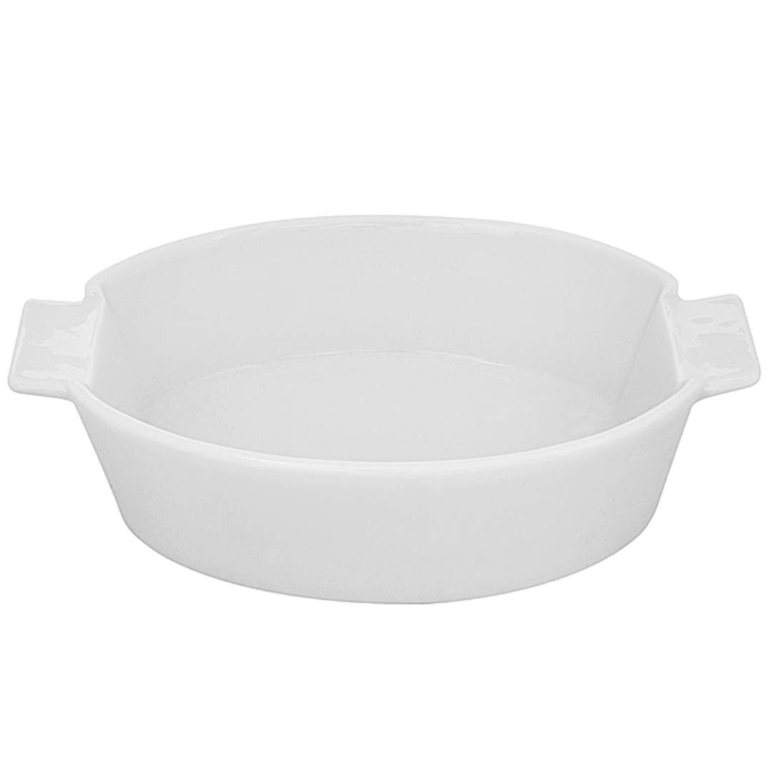 Travessa Oval Refrataria 17cm Branca