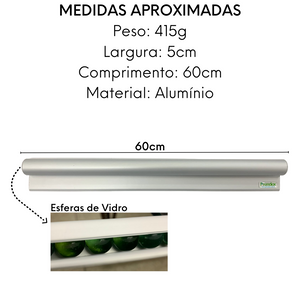 Porta Comanda Pedidos Notas em Alumínio 60 cm A Gourmet