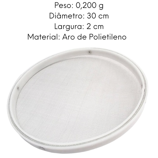 Peneira Aro de Polietileno 30cm