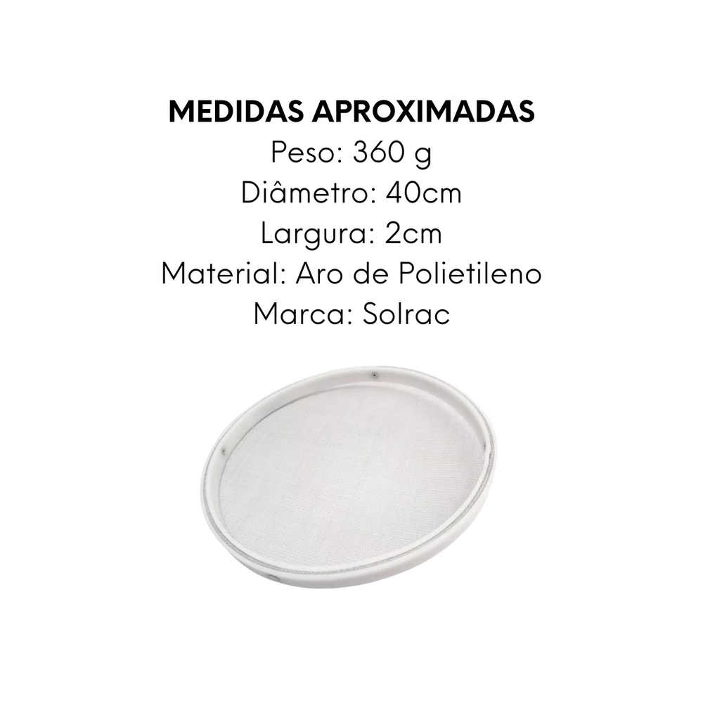 Peneira Multiuso Soirac 40cm - A Gourmet