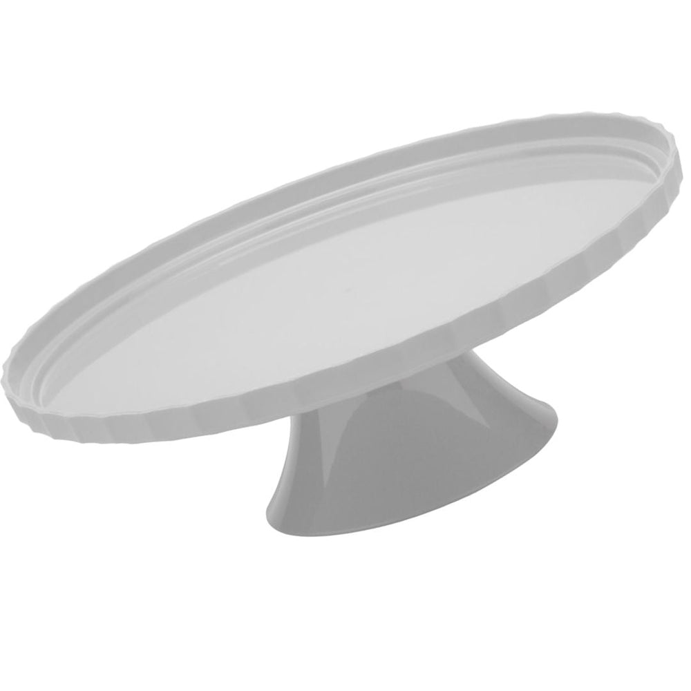 Prato de Festa Com pé de Polipropileno OU