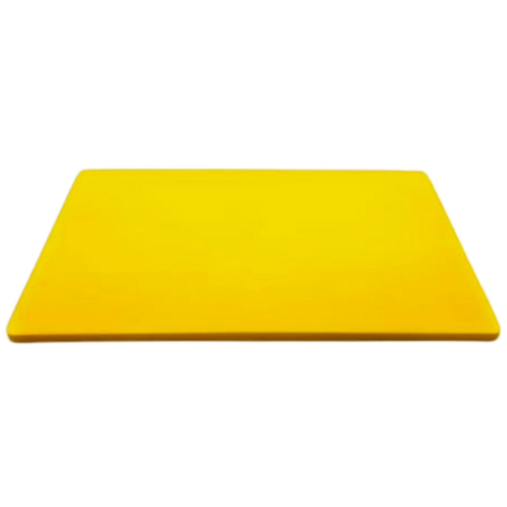 Placa de Corte Lisa Amarela 50cm - A Gourmet