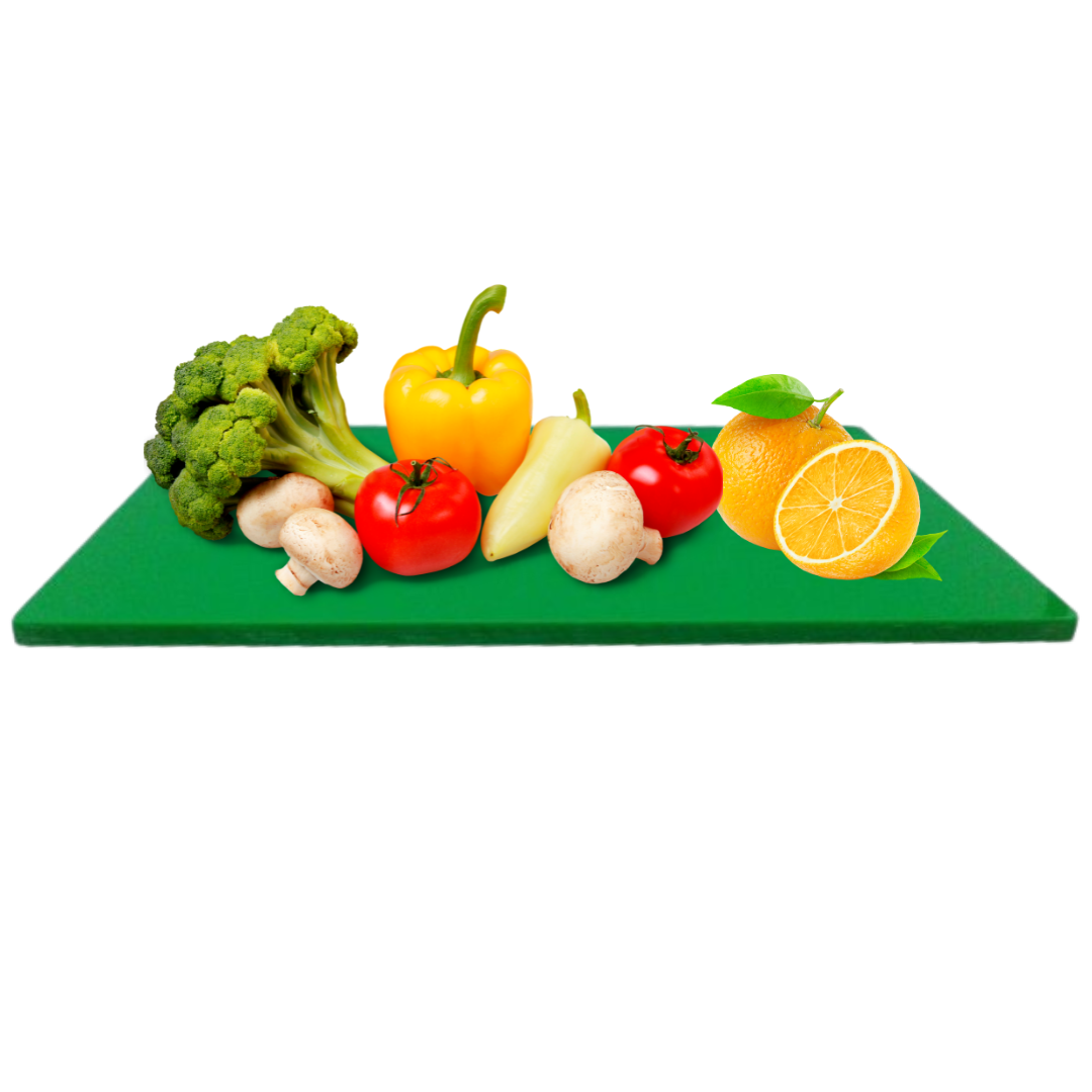 Placa de Corte Lisa Verde 40cm - A Gourmet