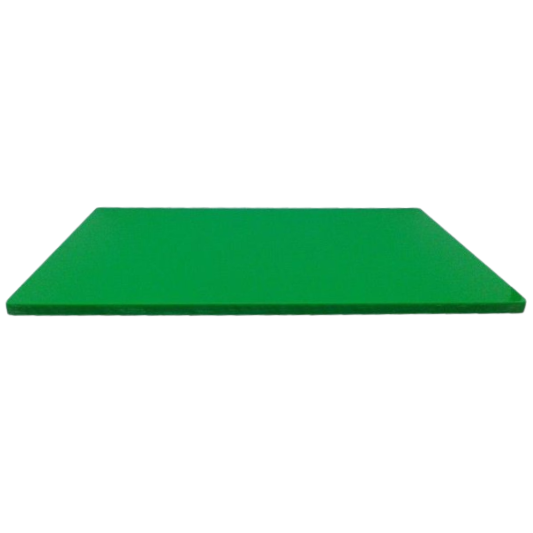 Placa de Corte Lisa Verde 40cm - A Gourmet