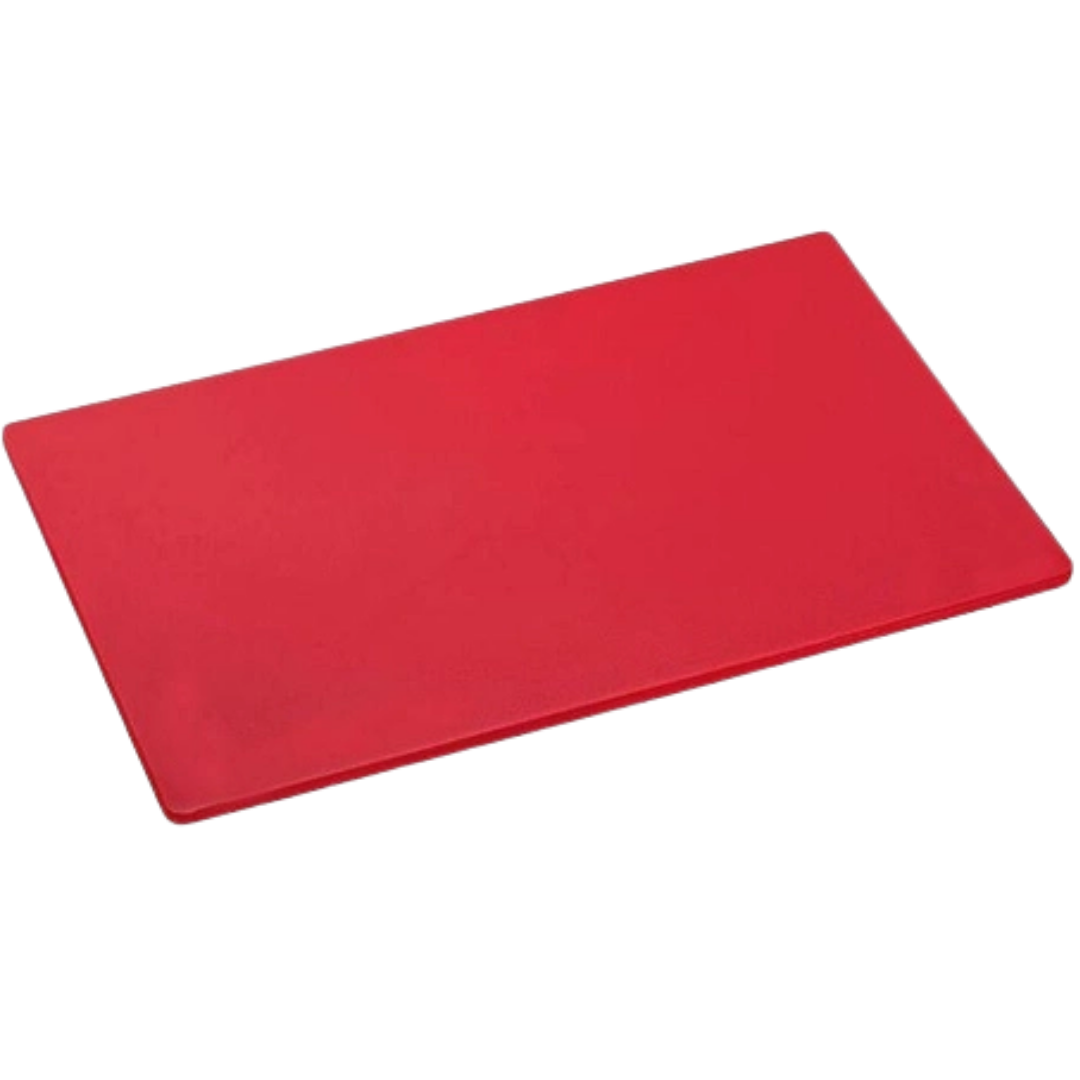 Placa de Corte Lisa Vermelha 50cm - A Gourmet