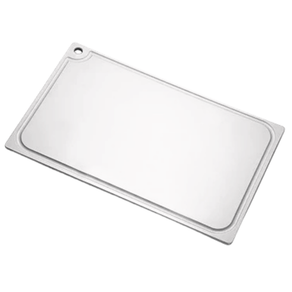 Placa de Corte Com Canaleta Branca 40cm - A Gourmet