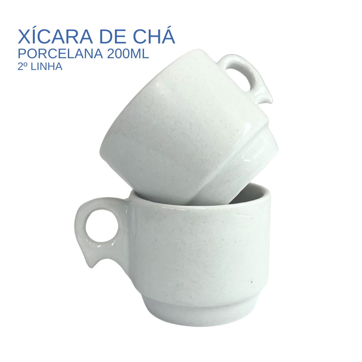 Xicara porcelana 200ml