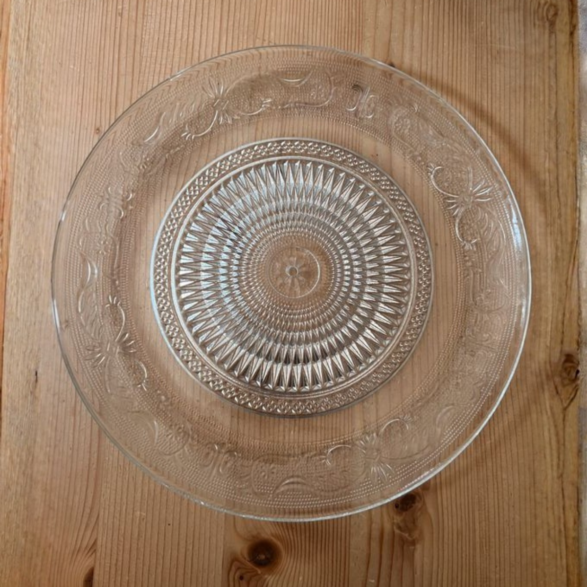 Centro de Mesa Vidro Decoração 29cm
