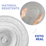 Centro de Mesa Vidro Decoração 29cm