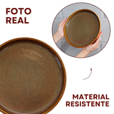 Prato Raso Cerâmica Refrátaria Wood