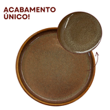 Prato Raso Cerâmica Refrátaria Wood