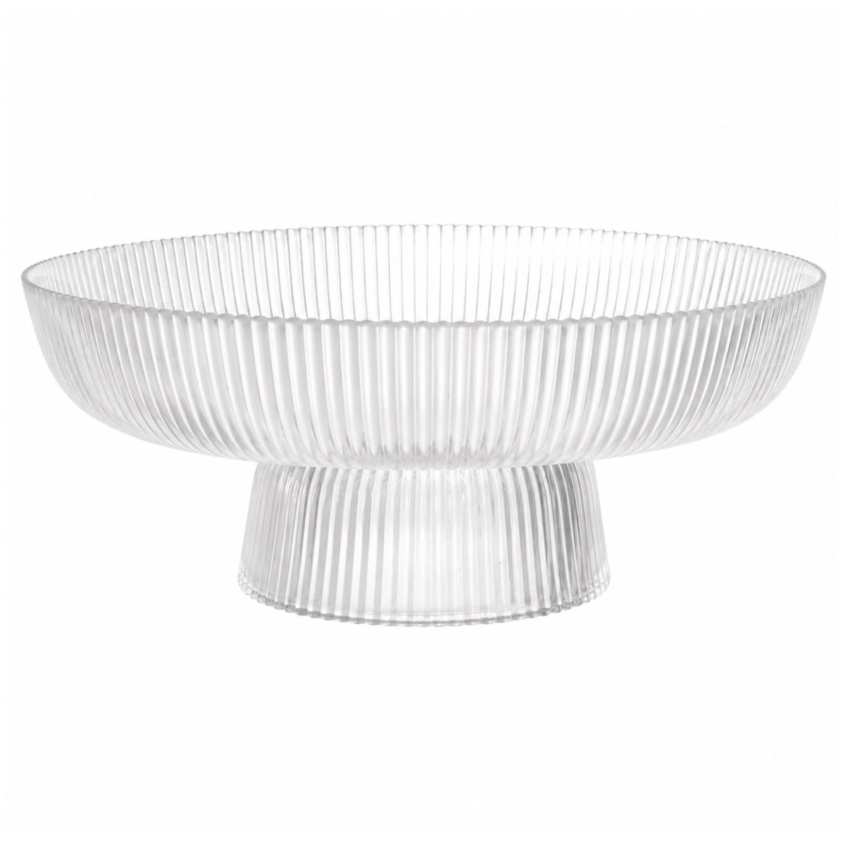 Centro de Mesa C/Pé Vidro 30cm