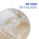 Centro de Mesa C/ Pé Vidro