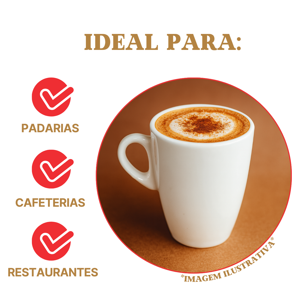 Xicara Chá Genova Cappuccino 150ml