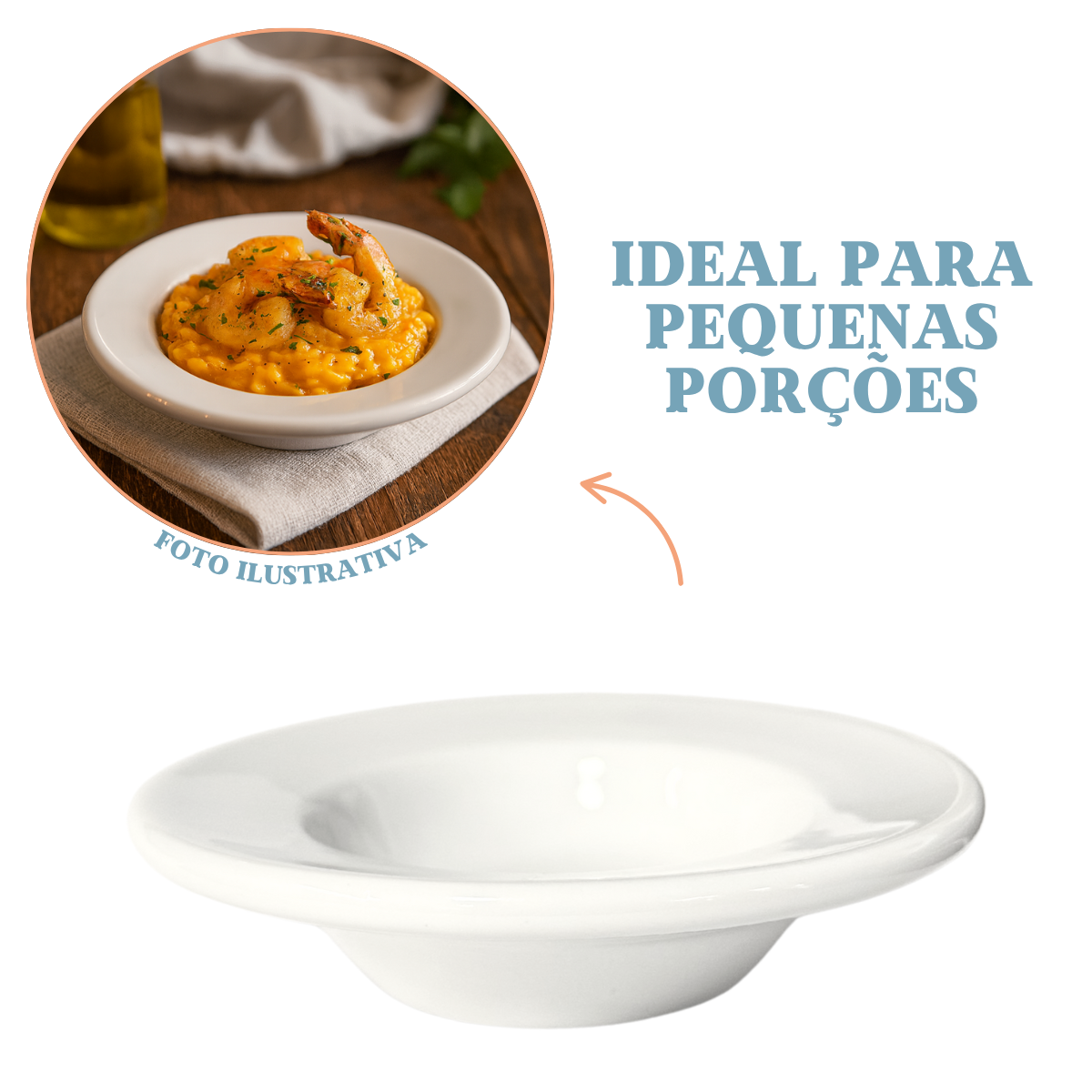 Pires chapéu pequeno porcelana