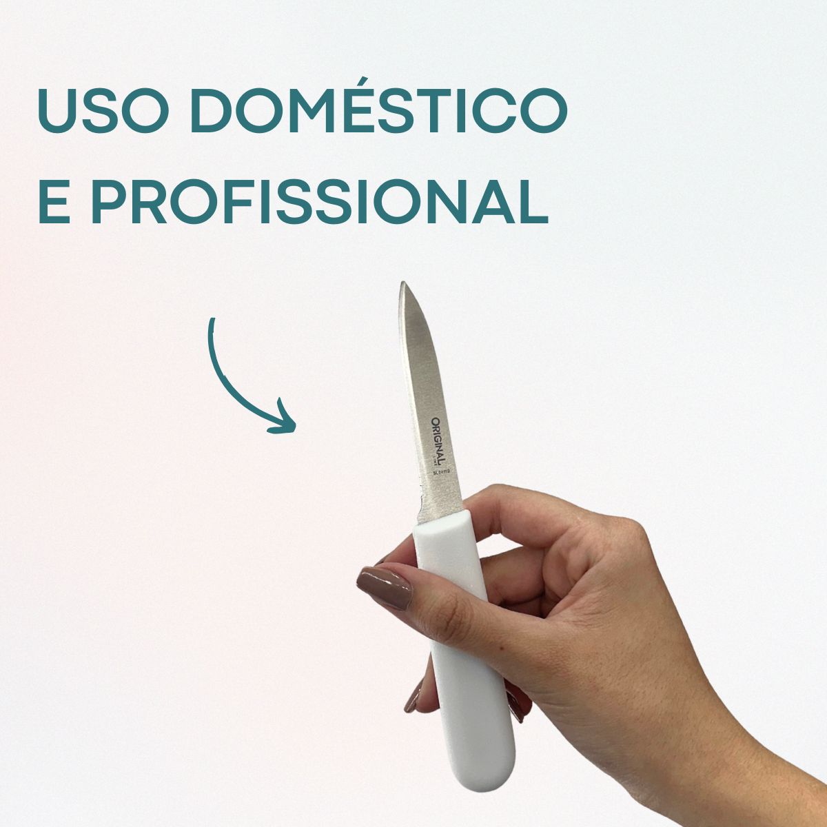 Faca Peixeira Premium Aço Inox 3°
