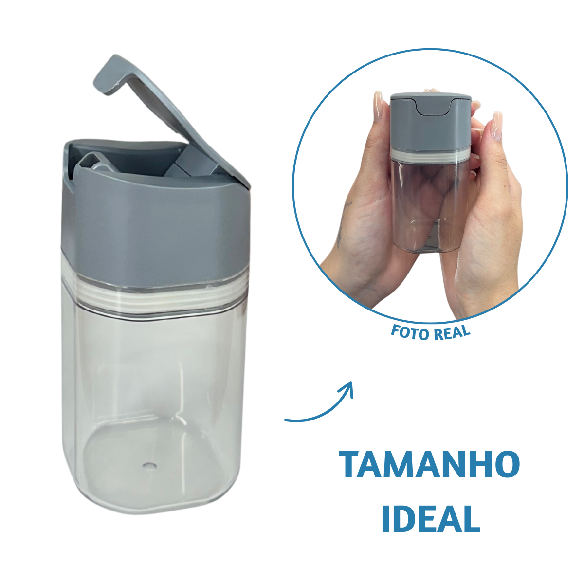 Dispenser temperos condimentos