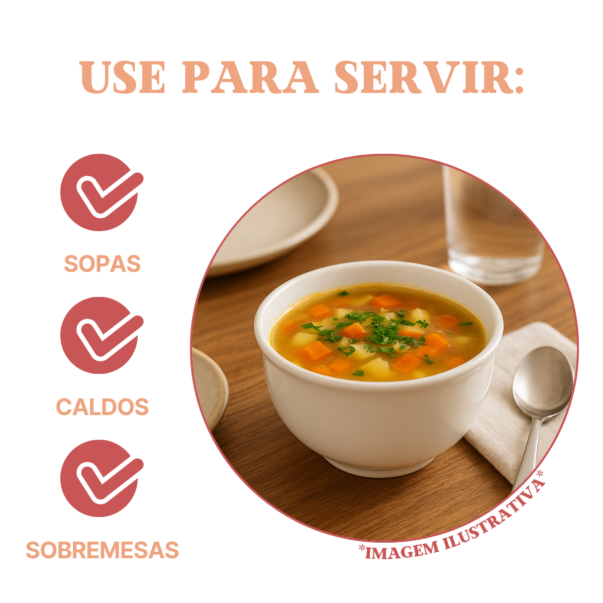 Cumbuca Restaurante Porcelana 200ml