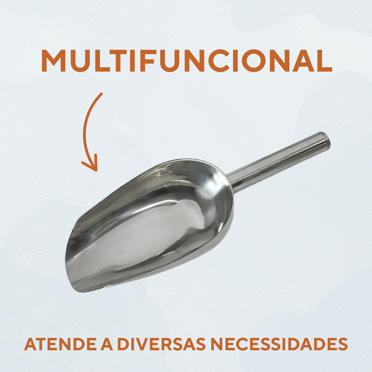 Concha Pegador Aço Inox 26cm - A Gourmet