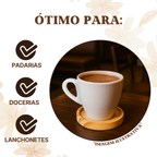 Xicara porcelana com pires 200ml