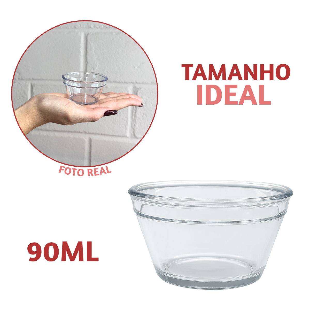 Ramequim Policarbonato 90ml