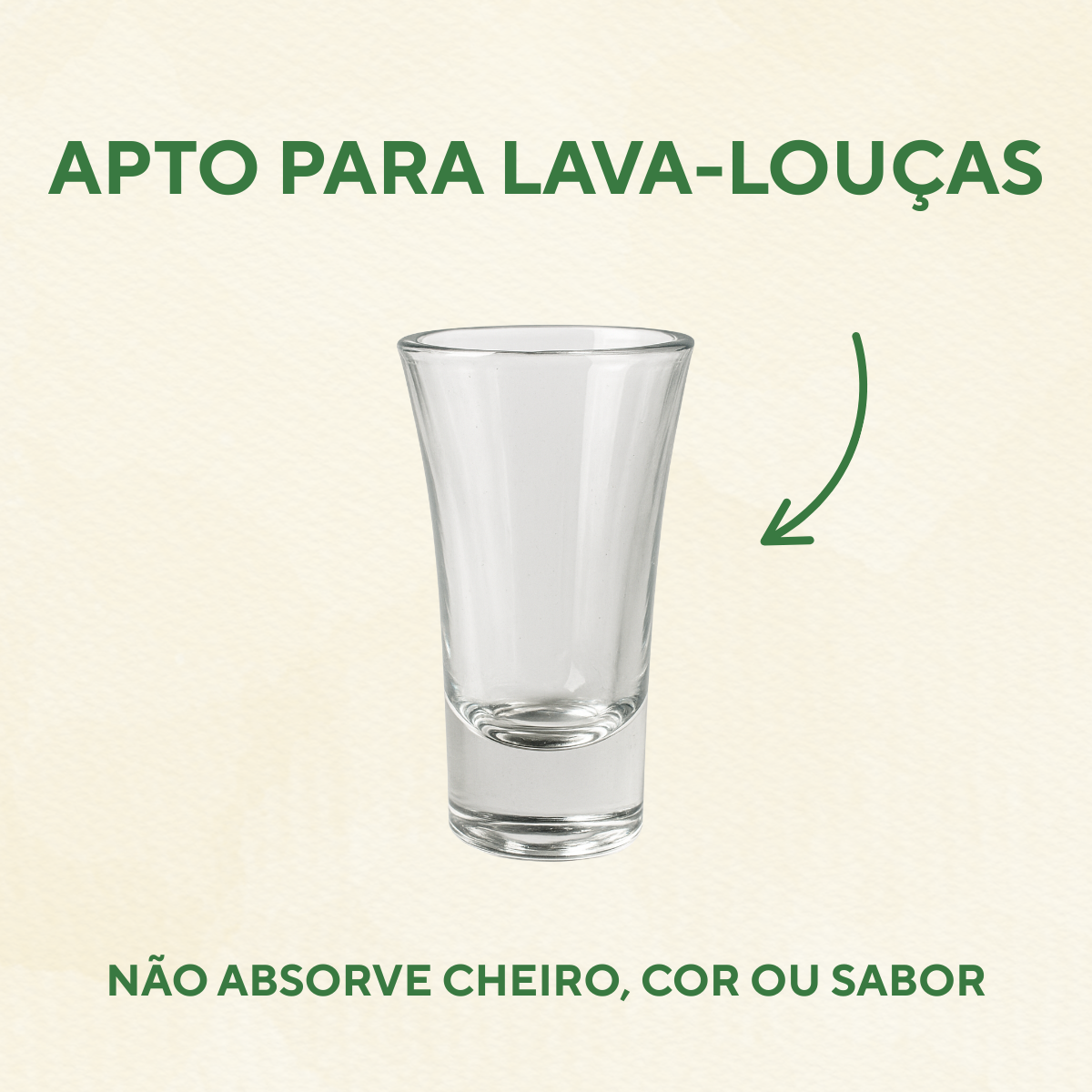 Copo Dose Vidro 60ml - A Gourmet
