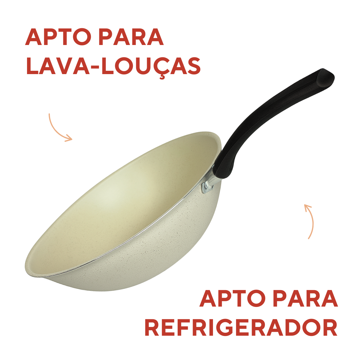Frigideira Antiaderente 28cm Wok Eko