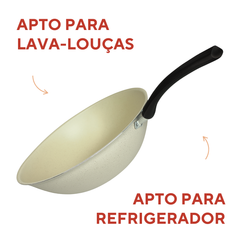 Frigideira Antiaderente 28cm Wok Eko