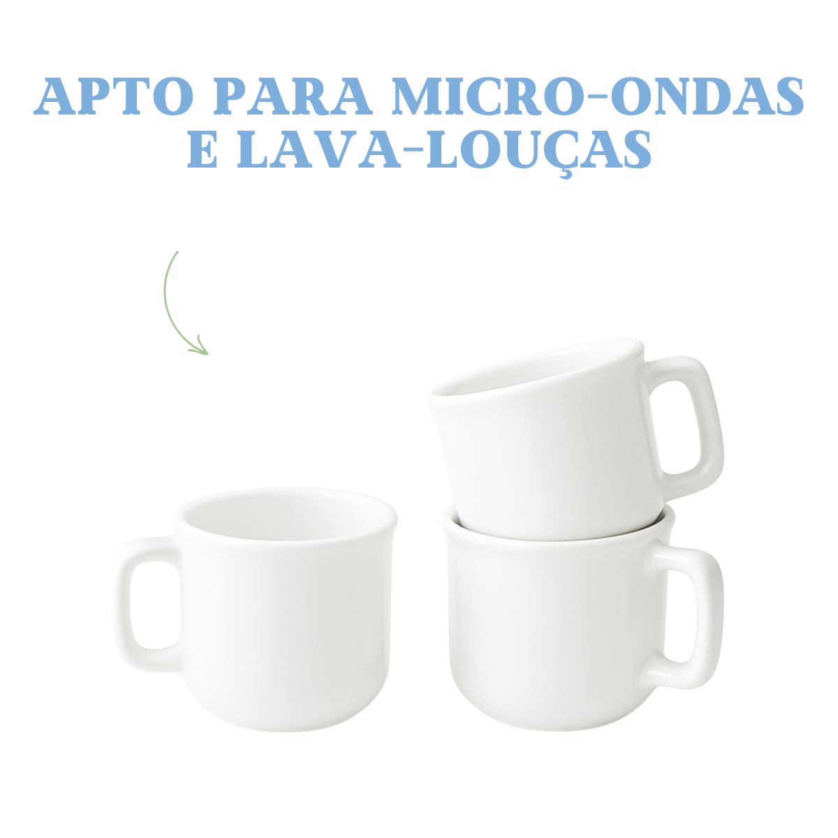 Mini Xicara 30ml Porcelana