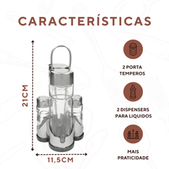 Galheteiro C/ Suporte - A Gourmet
