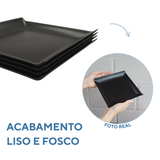 Prato Lanche Preto 20cm