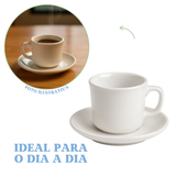 Mini Xicara 30ml Porcelana