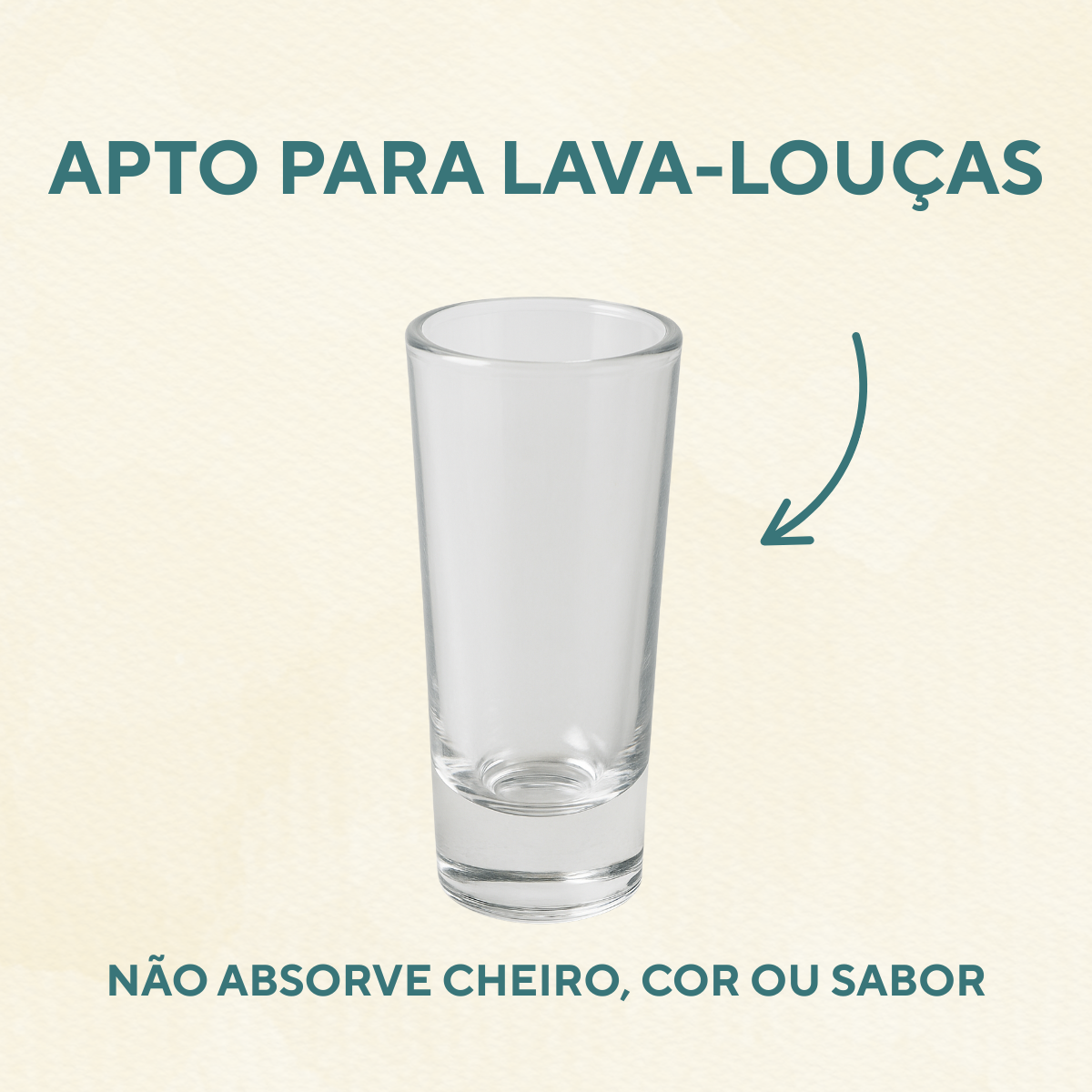 Copo Dose Vidro 70ml - A Gourmet