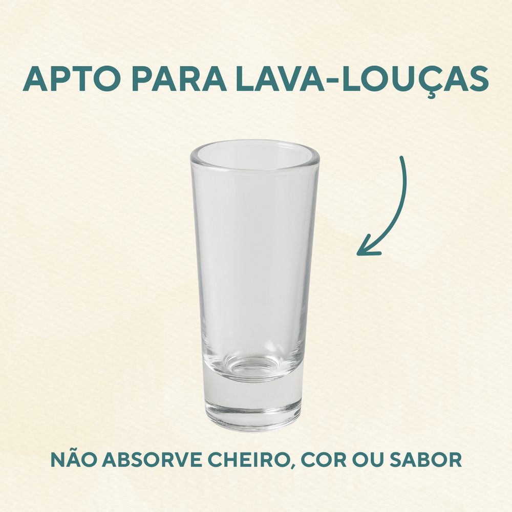 Copo Dose Vidro 70ml - A Gourmet