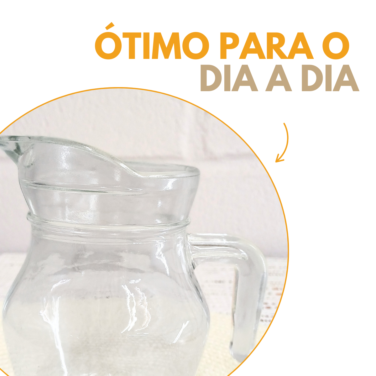 Jarra Safira de Vidro 500ml