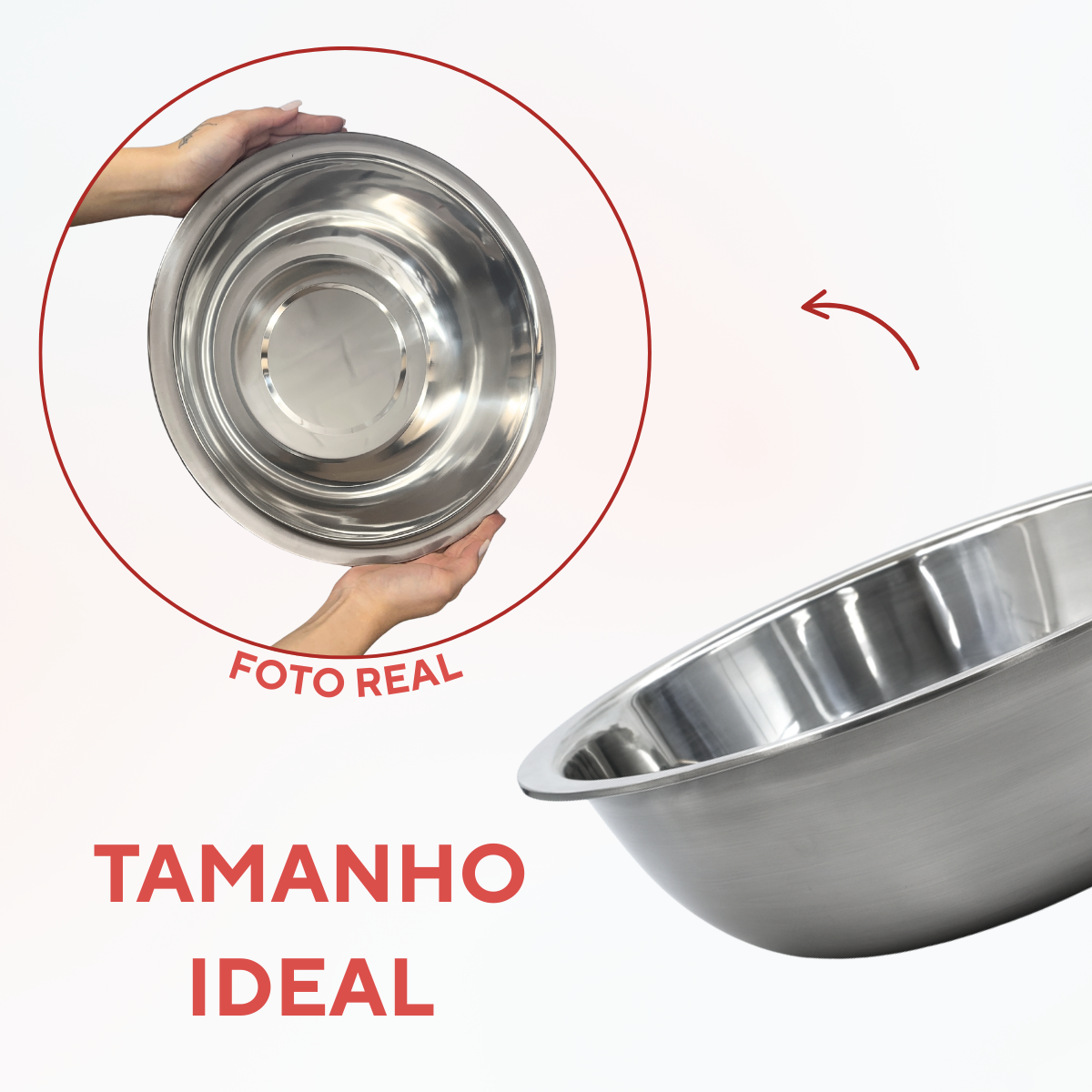 Bowl inox 10litros