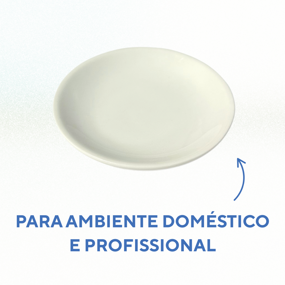 Pratinho Porcelana 11cm Pires - A Gourmet