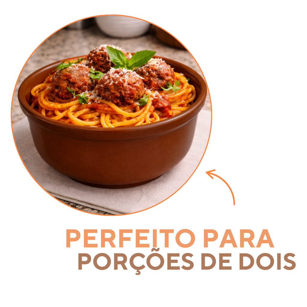 Cumbuca Ceramica Refrataria 1,1Litros