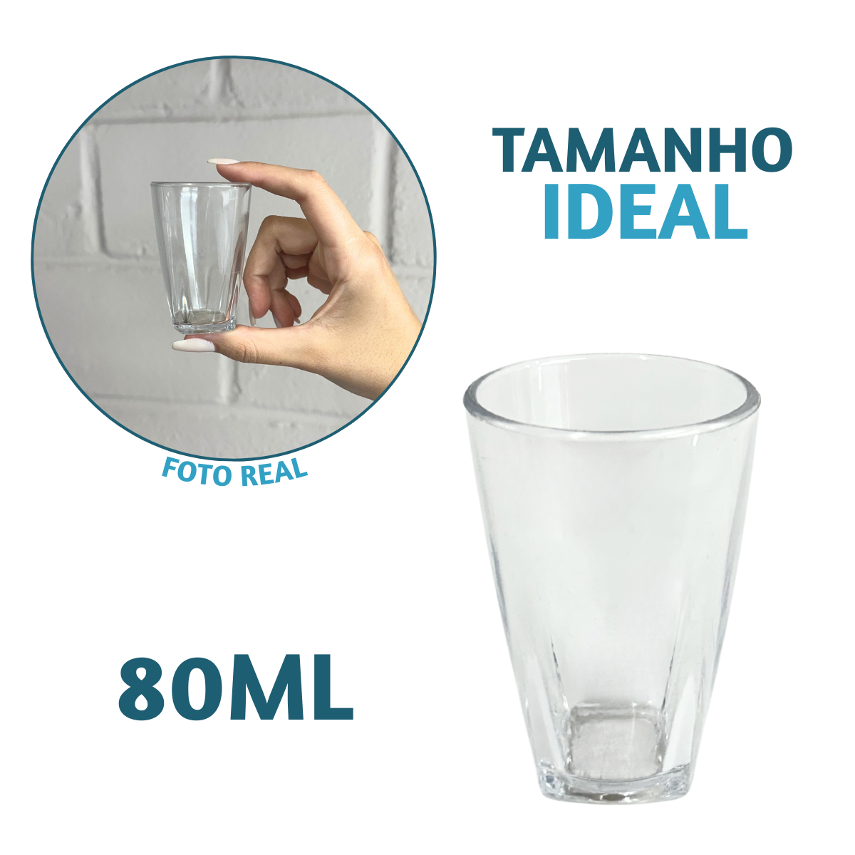 Copo De Sobremesa Polipropileno 80ml