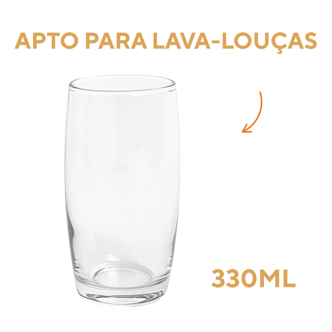 Copo Suco Vidro 330ml Main Image