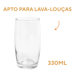 Copo Suco Vidro 330ml