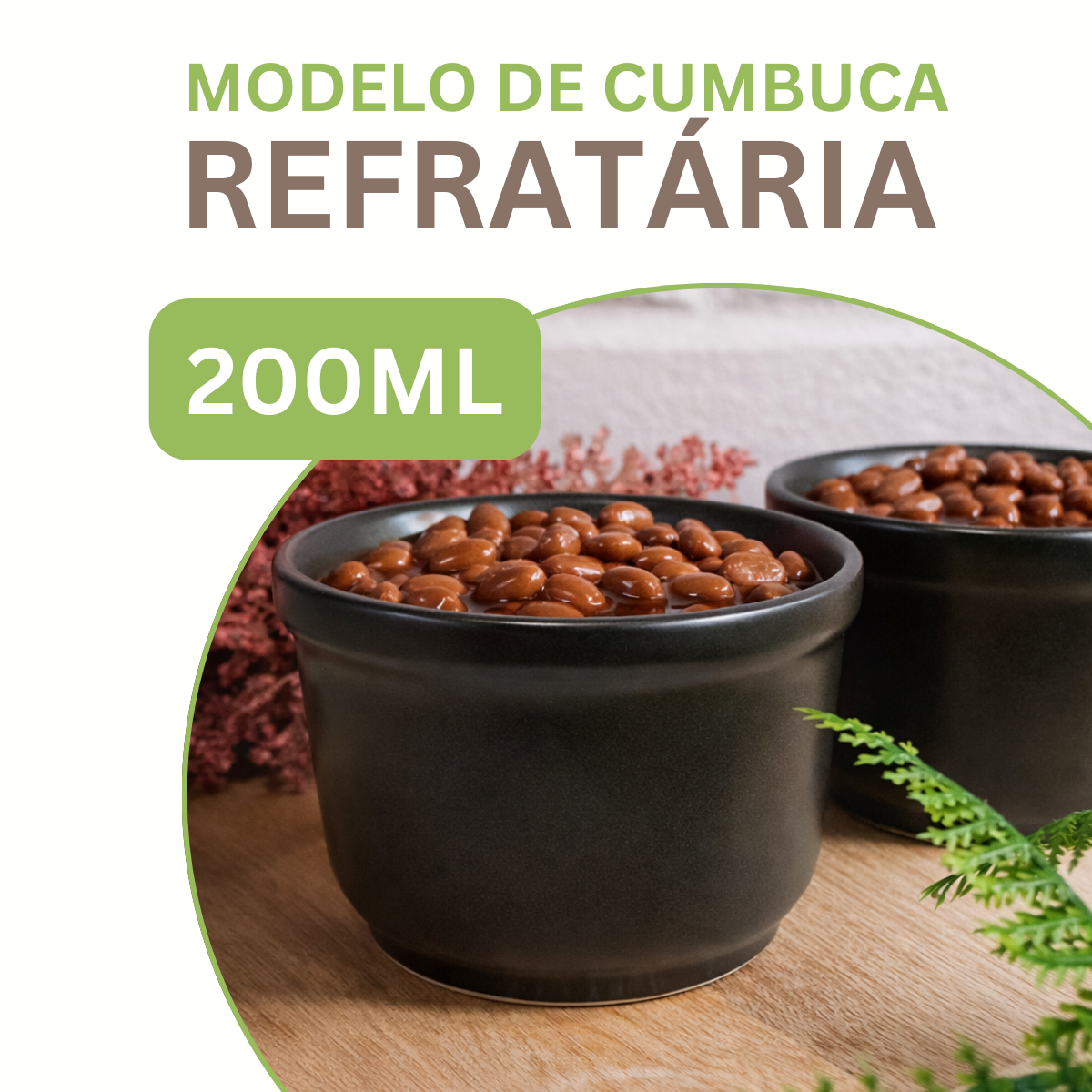 Cumbuca Ceramica Refrataria N18 Petróleo