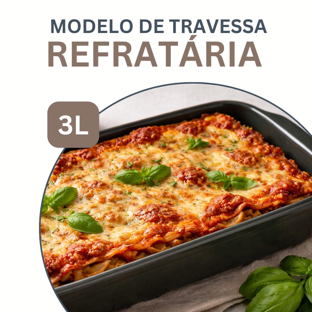 Travessa Retangular Refrataria